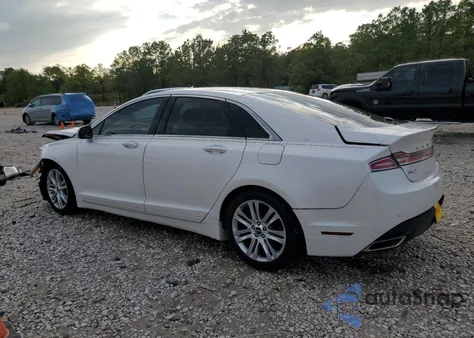 2016 Lincoln Mkz из США, поврежденный, VIN 3LN6L2GK3GR633571